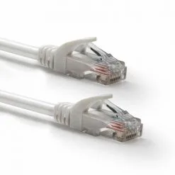 METRONIC Câble Ethernet RJ45 Cat.6A Mâle/mâle Droit UTP 1,5 M - Blanc