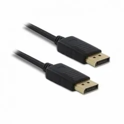 METRONIC Câble DisplayPort Mâle/mâle 2 M - Noir