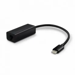METRONIC Adaptateur USB-C Mâle Vers Ethernet RJ45 Fem. - Noir
