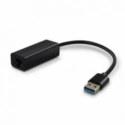 METRONIC Adaptateur USB-A Mâle Vers Ethernet RJ45 Fem. - Noir