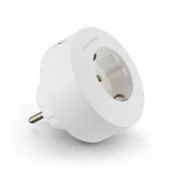 METRONIC Prise Connectée WiFi - Blanche - Blanc