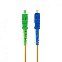 METRONIC Câble Fibre Optique Free - Monomode 0,8 M - Vert Et Bleu - Orange -Metronic Soldes Boutique 28165382 3