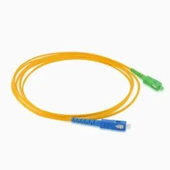 METRONIC Câble Fibre Optique Free - Monomode 2 M - Vert Et Bleu - Orange