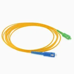 METRONIC Câble Fibre Optique Free - Monomode 5 M - Vert Et Bleu - Orange