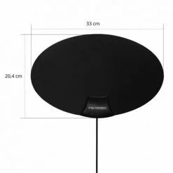 METRONIC Antenne D'intérieur XP 88 4K UHD - 694 MHz - Noire Et Blanche - Noir -Metronic Soldes Boutique 28861249 5
