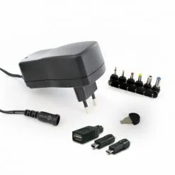 METRONIC Alimentation Universelle 2,2 A+USB - Noir