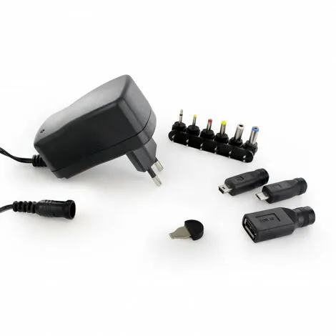 METRONIC Alimentation Universelle 600 MA+USB - Noir 1 METRONIC Alimentation Universelle 600 MA+USB - Noir