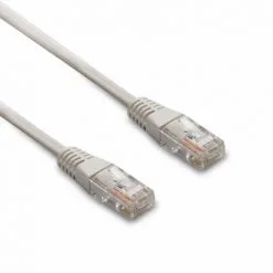 METRONIC Câble Ethernet RJ45 CAT 5e Mâle/mâle Droit - UTP 10 M - Blanc