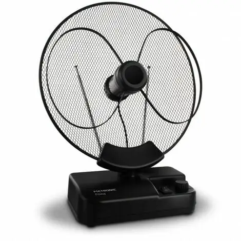 METRONIC Antenne D'intérieur Prima Amplifiée FM/DAB+ 4K 49 DB - Noire - Noir 1 METRONIC Antenne D'intérieur Prima Amplifiée FM/DAB+ 4K 49 DB - Noire - Noir