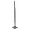 METRONIC Fixation Pied De Terrasse, Diam. 40 Mm, Acier Galva 1 M - Gris