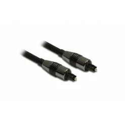 METRONIC Câble Audio Premium Fibre Optique Mâle/mâle Toslink 2 M - Noir