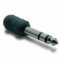 METRONIC Adaptateur Jack Stéréo 6,35 Mm Mâle/3,5 Mm Fem. - Noir