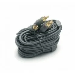 METRONIC Câble AV 3 RCA Mâle/mâle 3 M - Noir