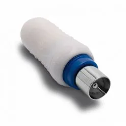 METRONIC Fiche TV Blindée 9,52 Mm Mâle - Blanc - Blanc