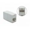 METRONIC Raccord RJ45 Fem./fem. Droit - Blanc