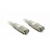 METRONIC Câble Ethernet RJ45 CAT 5e Mâle/mâle Droit - FTP 10 M - Blanc