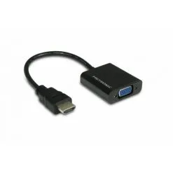 METRONIC Convertisseur HDMI/VGA - Jack 3,5 Mm 0,2 M - Noir