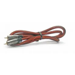 METRONIC Câble Audio 1 RCA Mâle/mâle 1 M - Orange - Orange