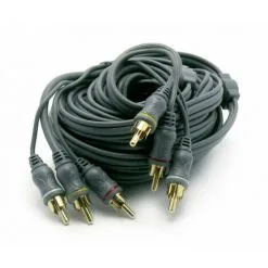 METRONIC Câble AV 3 RCA Mâle/mâle 5 M - Noir
