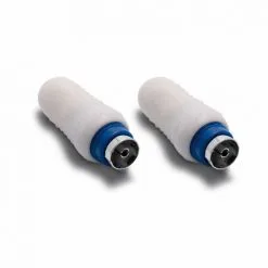 METRONIC Fiche TV (lot De 2) Blindée 9,52 Mm Fem. - Blanc