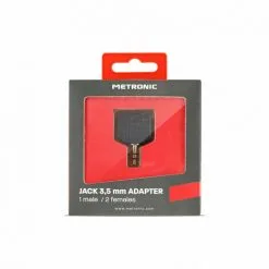 METRONIC Adaptateur Jack Stéréo 3,5 Mm Mâle/2 X 3,5 Mm Fem. - Noir 5 METRONIC Adaptateur Jack Stéréo 3,5 Mm Mâle/2 X 3,5 Mm Fem. - Noir -Metronic Soldes Boutique 58688614 3