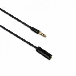 METRONIC Câble Audio Jack Stéréo 3,5 Mm Mâle/fem. 5 M - Noir