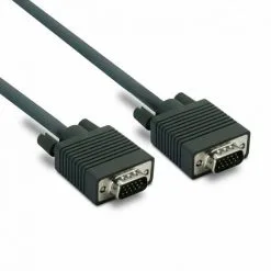 METRONIC Câble VGA Sub-D 15 Mâle/mâle 1,8 M - Gris