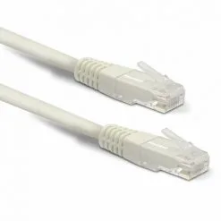 METRONIC Câble Ethernet RJ45 CAT 7 Mâle/mâle Droit - FTP 3 M - Blanc