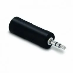 METRONIC Adaptateur Jack Stéréo 3,5 Mm Mâle/6,35 Mm Fem. - Noir