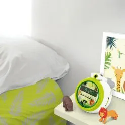 METRONIC Radio-réveil Jungle FM USB Projection Double Alarme - Vert -Metronic Soldes Boutique 58688665 4