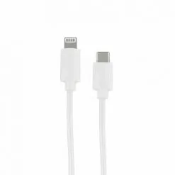 METRONIC Câble MFI /USB-C Pour IPhone IPad 1 M - Blanc - Blanc