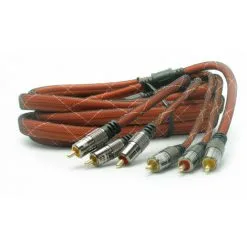 METRONIC Câble AV 3 RCA Mâle/mâle 3 M - Orange - Orange