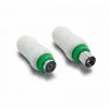 METRONIC Fiche TV (lot De 2) Blindée 9 Mm Mâle+ Fem. - Blanc