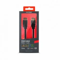 METRONIC Câble HDMI Mâle/mâle Standard With Ethernet 1,5 M - Noir -Metronic Soldes Boutique 62309661 3