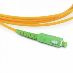 METRONIC Cordon Fibre Optique Monomode 9/125 - G657A2 - 2 M - Orange Et Vert - Orange -Metronic Soldes Boutique 8890054 3