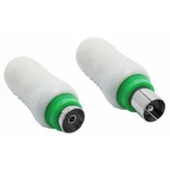 METRONIC Fiche Coaxiale Droite ø 9 Mm 1 Femelle / 1 Male