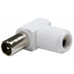 METRONIC Fiche Coaxiale Coudée ø 9,52 Mm Male